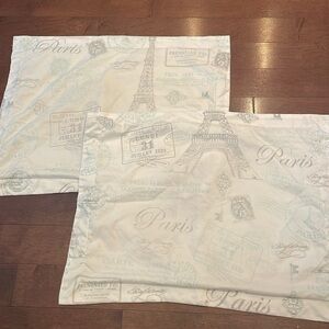 Paris Duvet Cover and pillow Shams